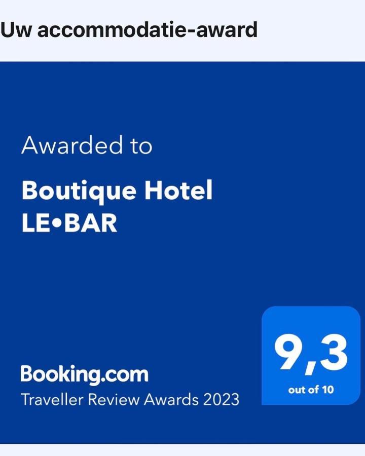 زاندفورت Boutique Hotel Le•Bar المظهر الخارجي الصورة
